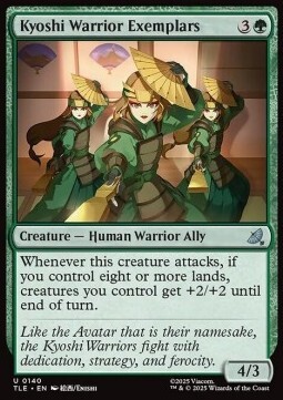 Kyoshi Warrior Exemplars
