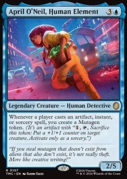 April O'Neil, Human Element