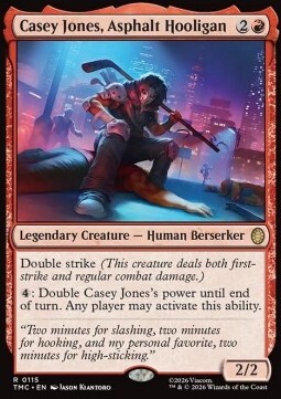 Casey Jones, Asphalt Hooligan