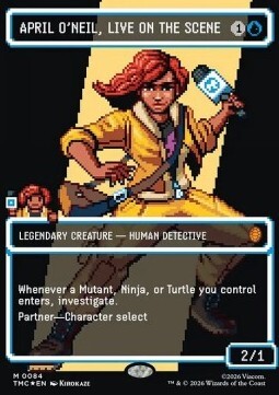 April O'Neil, Live on the Scene (V.2)