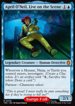 April O'Neil, Live on the Scene (V.1)