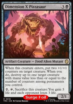 Dimension X Pizzasaur