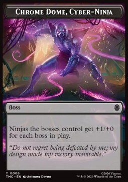 Chrome Dome, Cyber-Ninja