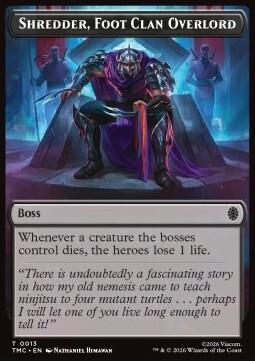 Shredder, Foot Clan Overlord