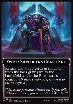 Event: Shredder's Challenge