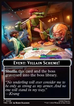 Event: Villain Scheme!
