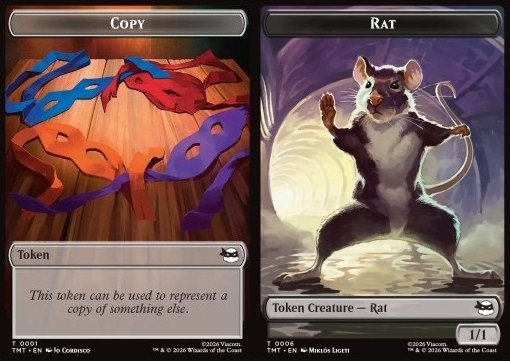 Copy Token // Rat Token (B 1/1)