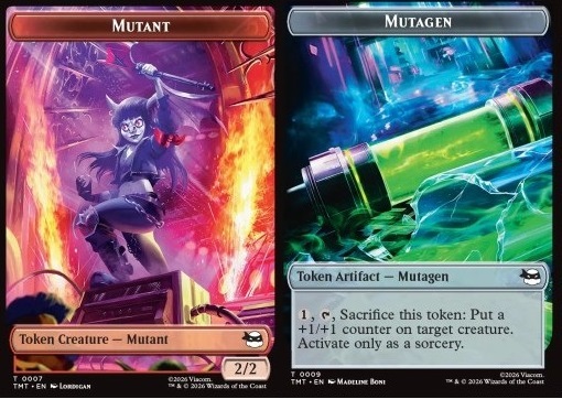 Mutant Token (R 2/2) // Mutagen Token