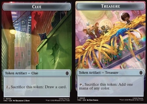 Clue Token FOIL // Treasure Token FOIL