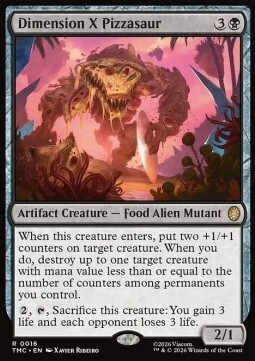 Dimension X Pizzasaur