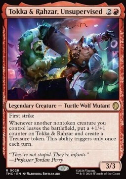 Tokka & Rahzar, Unsupervised