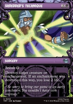 Shredder's Technique