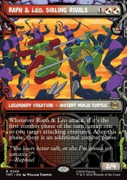 Raph & Leo, Sibling Rivals