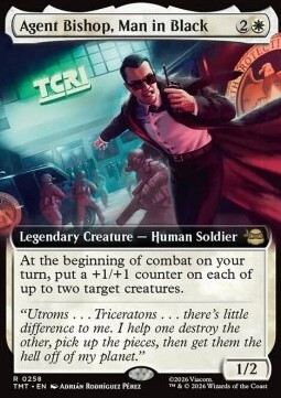 Agent Bishop, Man in Black