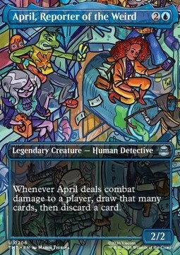 April, Reporter of the Weird