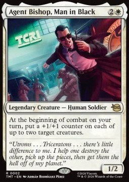 Agent Bishop, Man in Black