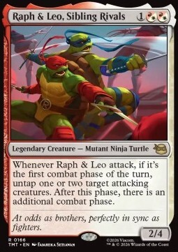 Raph & Leo, Sibling Rivals