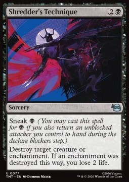 Shredder's Technique