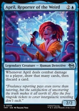 April, Reporter of the Weird