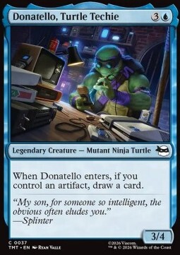 Donatello, Turtle Techie