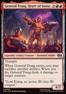 General Traag, Heart of Stone