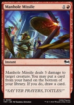 Manhole Missile