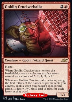 Goblin Cruciverbalist