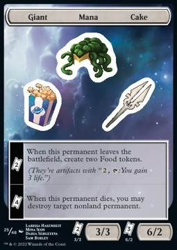 Giant Mana Cake Sticker