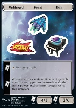 Unhinged Beast Hunt Sticker