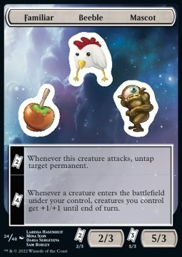 Familiar Beeble Mascot Sticker