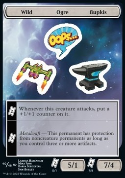 Wild Ogre Bupkis Sticker