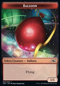 Balloon Token (Red 1/1)