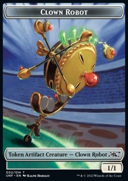 Clown Robot Token (Colorless 1/1) (V.1)