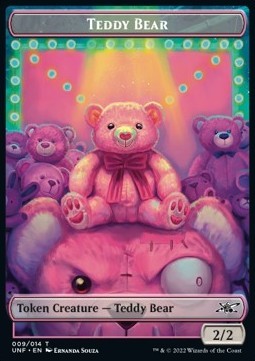 Teddy Bear Token (Green 1/1)