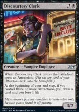Discourtesy Clerk