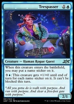 ______ ______ ______ Trespasser