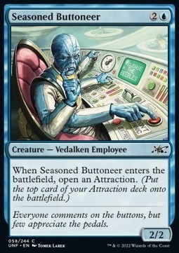 Seasoned Buttoneer