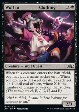 Wolf in ________ Clothing