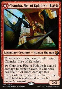 Chandra, Fire of Kaladesh / Chandra, Roaring Flame