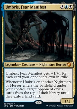 Umbris, Fear Manifest (V.1)