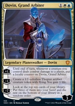 Dovin, Grand Arbiter