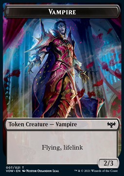 Vampire Token (Black 2/3)