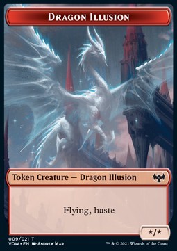 Dragon Illusion Token (Red */*)