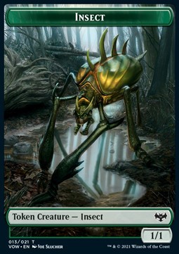 Insect Token (Green 1/1)