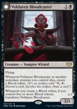 Voldaren Bloodcaster // Bloodbat Summoner