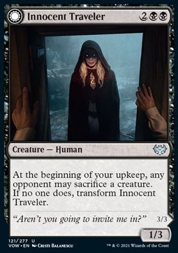 Innocent Traveler // Malicious Invader