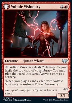 Voltaic Visionary // Volt-Charged Berserker