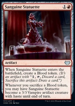 Sanguine Statuette