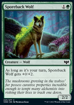 Sporeback Wolf