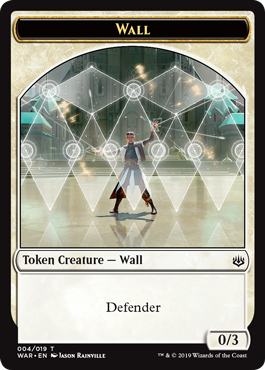 Wall Token (White 0/3)